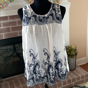 Kori Linen Sleeveless Blouse